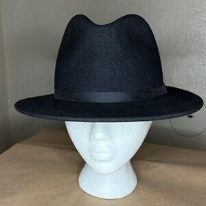 Classic Black Fedora Hat